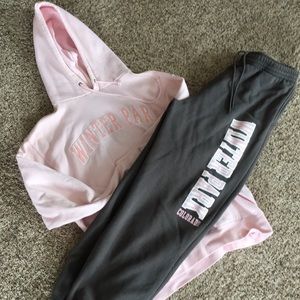 Winter Park CO Hoodie and Sweatpants
